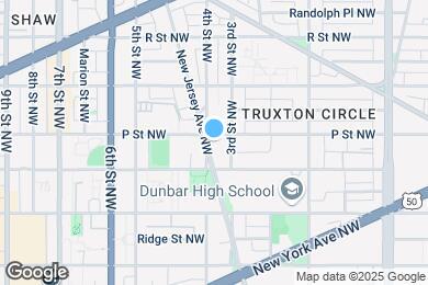 Map image of the property - 1429 New Jersey Ave NW