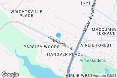 Map image of the property - 6279 Wrightsville Ave