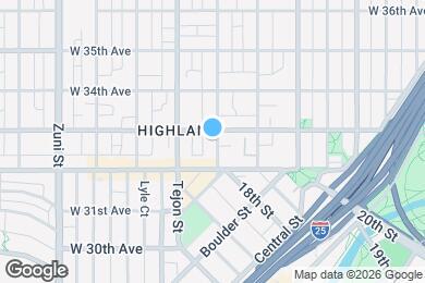 Map image of the property - 3207 Shoshone St