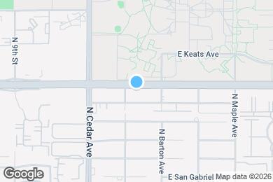 Map image of the property - 2127 E Shaw Ave