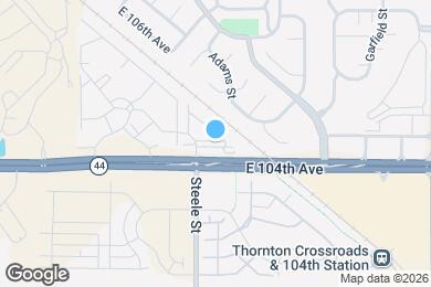 Map image of the property - 3155 E 104th Ave