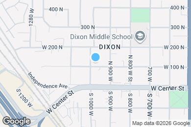 Map image of the property - 978 W 100 N