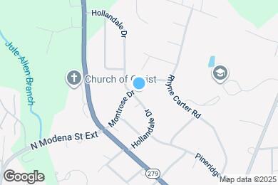 Map image of the property - 1824 Hollandale Dr