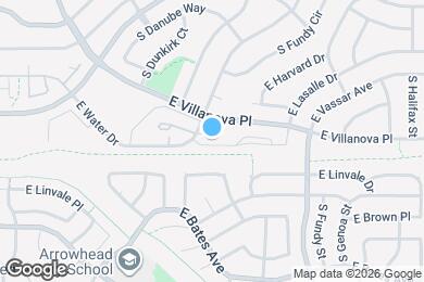 Map image of the property - 19303 E College Dr