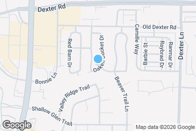Map image of the property - 1611 Oaken Bucket Dr