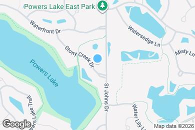 Map image of the property - 10410 Stony Creek Dr