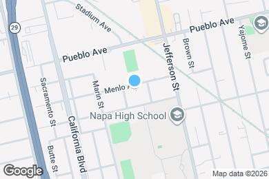 Map image of the property - 1443 Menlo Ave