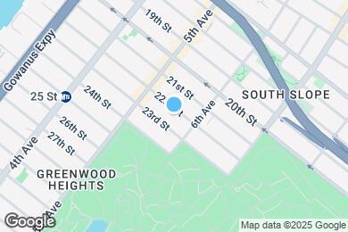 Map image of the property - 274A 22nd St