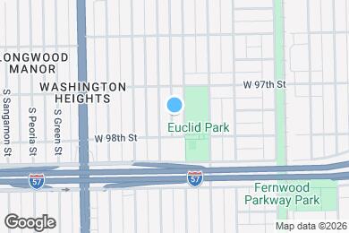Map image of the property - 9732 S Wallace St