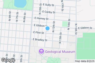 Map image of the property - 663 N 11th St