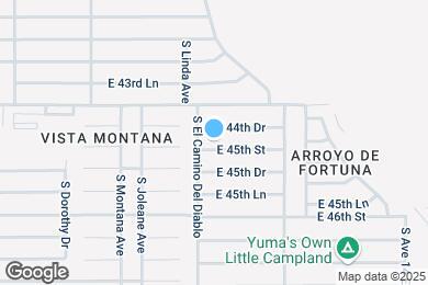 Map image of the property - 13554 E 45th St
