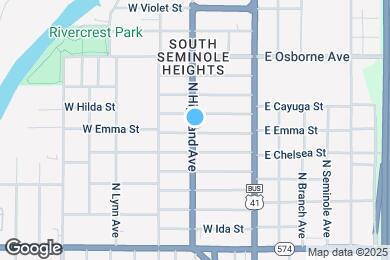 Map image of the property - 4501 N Highland Ave