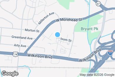 Map image of the property - 2104 Bryant Park Dr