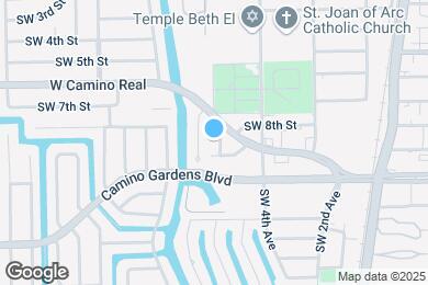 Map image of the property - Del Rio Apartment Homes
