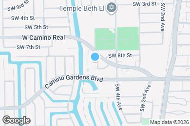 Map image of the property - Del Rio Apartments