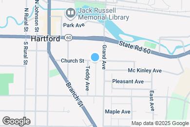 Map image of the property - 319 Church St