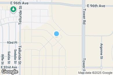 Map image of the property - 9424 Yampa St