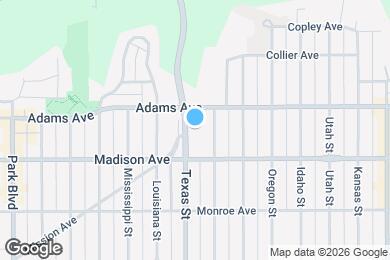 Map image of the property - 4659 Texas St