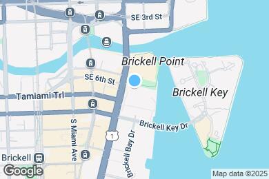 Map image of the property - 609 Brickell Ave