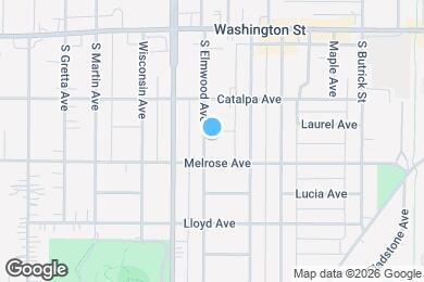 Map image of the property - 135 S Elmwood Ave