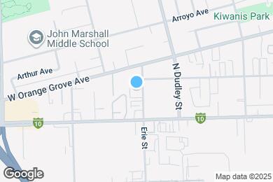 Map image of the property - 615 Erie St