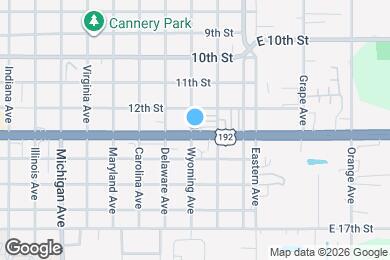 Map image of the property - 196 13th St
