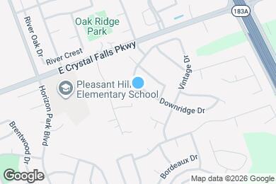 Map image of the property - 1004 Downridge Dr