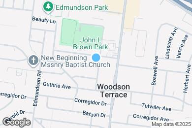 Map image of the property - 4233 Calvert Ave