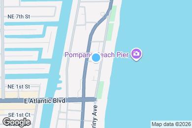 Map image of the property - 133 N Pompano Beach Blvd
