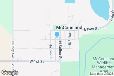 Map image of the property - 104 W Bennett St