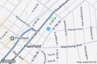 Map image of the property - 321 E 7th St