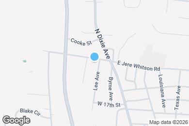 Map image of the property - 212 W Jere Whitson Rd