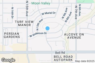 Map image of the property - 1030 W Anderson Dr