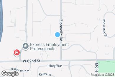 Map image of the property - 6304 Zionsville Rd