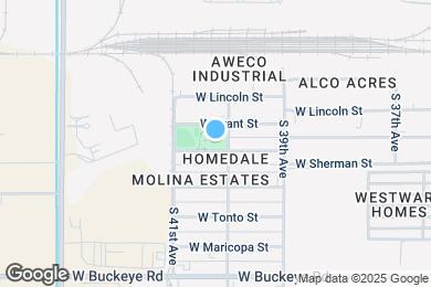Map image of the property - 4010 W Sherman St