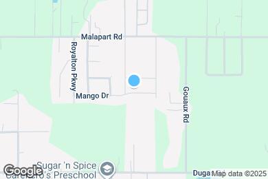 Map image of the property - 405 Mango Dr