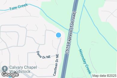 Map image of the property - 249 Castleair Dr NE