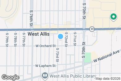 Map image of the property - 1448 S 73rd St