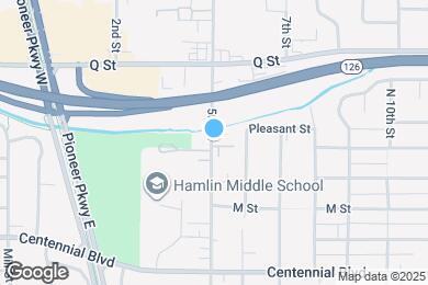 Map image of the property - 1725 N 5th St