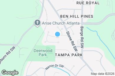 Map image of the property - 3744 Hampshire Walk SW