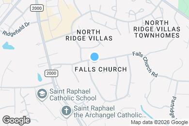Map image of the property - 1404 Falls Church Rd