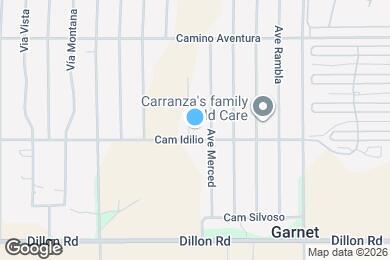 Map image of the property - 16460 Ave Gracia