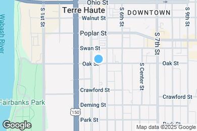 Map image of the property - 415 Oak St