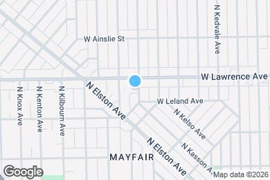 Map image of the property - 4738 N Lowell Ave