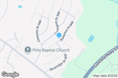 Map image of the property - 4815 Asherton Pl NW