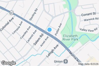 Map image of the property - 1225 Morris Ave