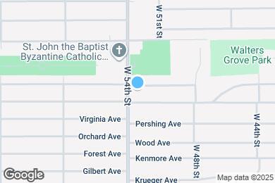 Map image of the property - 5535 W 54th St