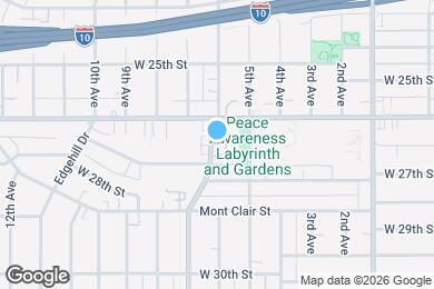 Map image of the property - 2624 7th Ave