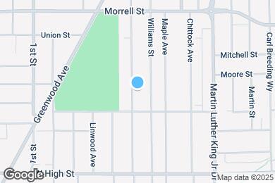 Map image of the property - 1031 S Jackson St