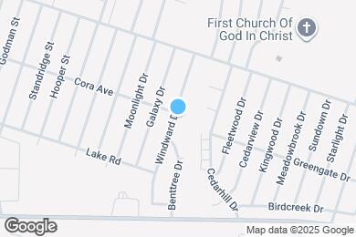 Map image of the property - 1808 Windward Dr